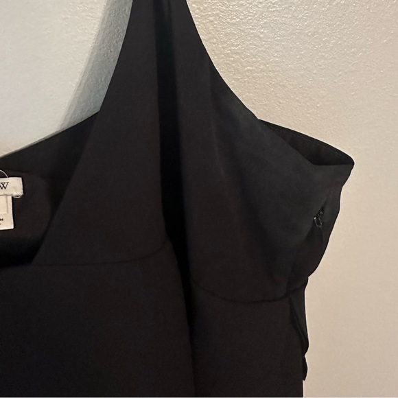 Ruffle Tiered Spaghetti Strap Little Black Dress - Picture 6 of 7